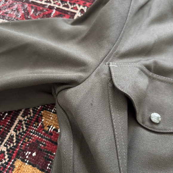 Vintage 1990s Filson Double Mackinaw Cruiser Whipcord Jacket Army Green 40 USA - Picture 8 of 13